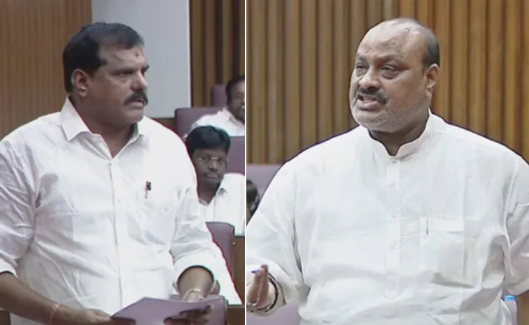 MLC Botsa satyanarayana Political Counter To Minister Atchannaidu