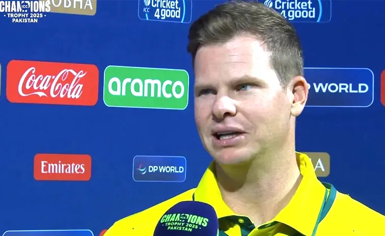 Champions Trophy: Smith Blames Difficult Pitch After Australia's Loss