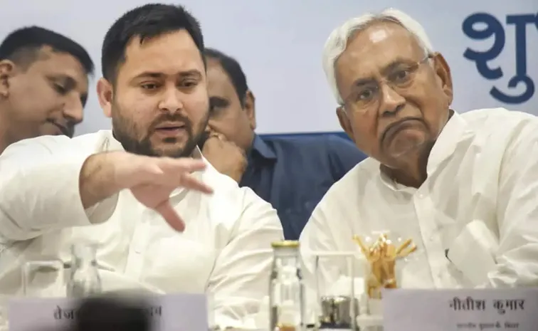 Tejashwi Yadav Retort To Nitish Kumar Over Lalu Comments