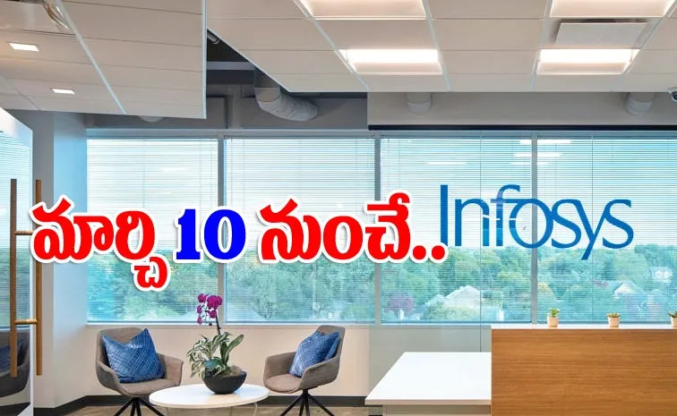 Infosys to Implement 10 Days Work From Office Mandate From March 10th