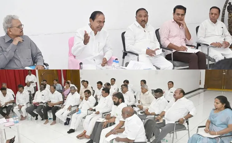 Kcr Takes Key Decision In Meeting With Brs Leaders