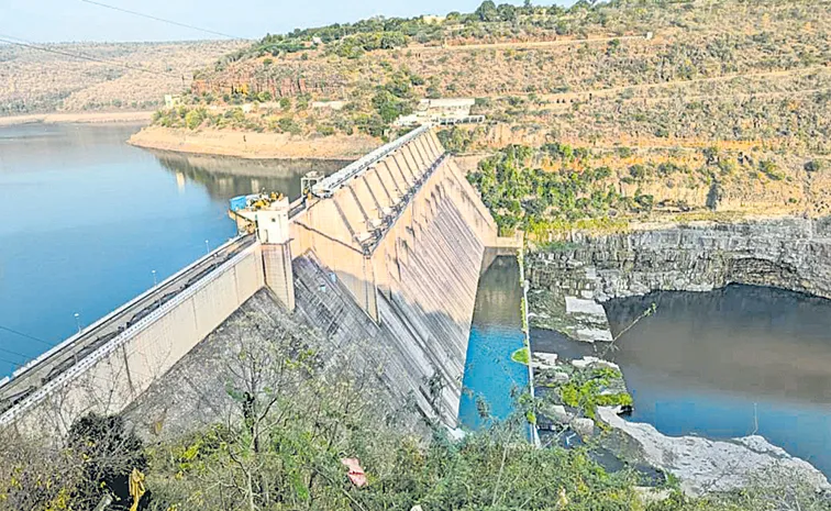 Srisailam reservoir in huge danger