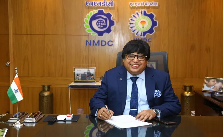 Amitava Mukherjee takes charge as NMDC chairman and managing director