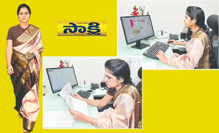 IAS Officer kranthi Valluru guest editor of sakshi media