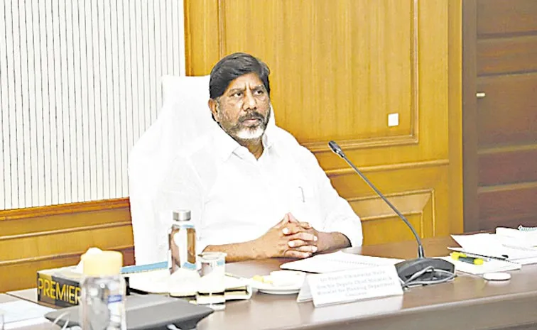 Bhatti vikramarka held meeting with Employee Unions: Telangana