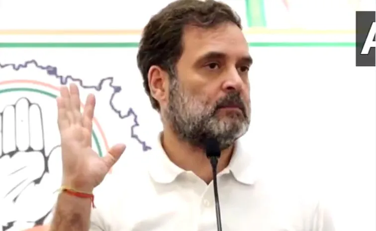 MP Rahul Gandhi Sensational Comments Over Gujarat Congress Leaders