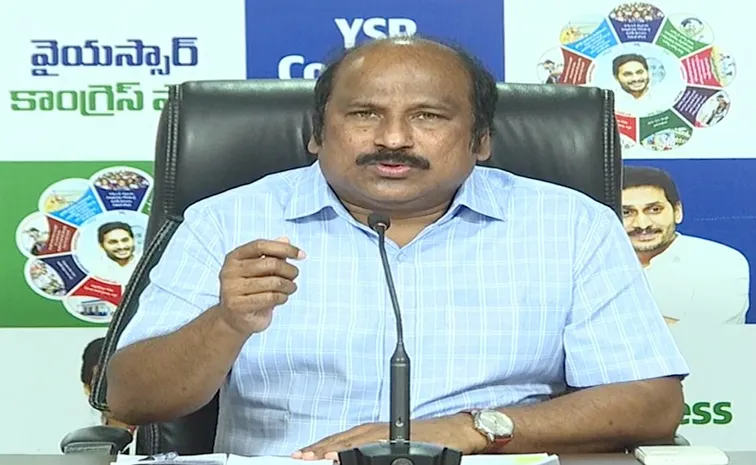 YSRCP TJR sudhakar babu Political Counter To CBN