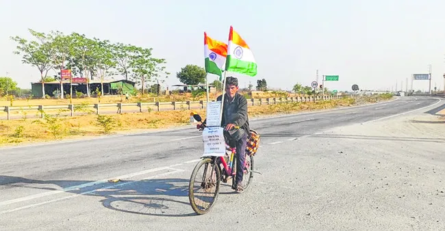 ఏక్తా.. సైకిల్‌ యాత్ర 