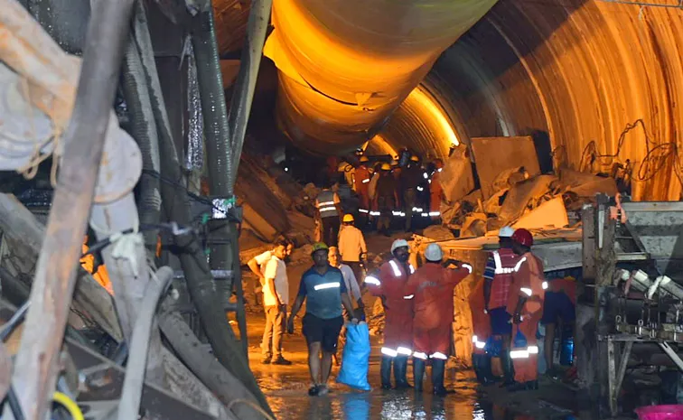 Rescue Operation In Slbc Tunnel 16th Day Continues