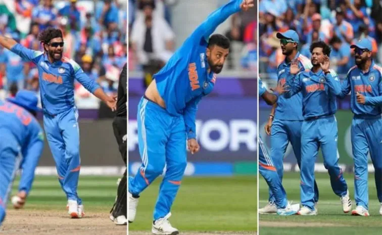 CT 2025 Final IND VS NZ: Though Indian Spinners Shined, New Zealand Set Good Target To Team India On Tough Pitch