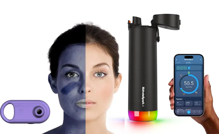 SunScreen Tester and Smart Water Bottle