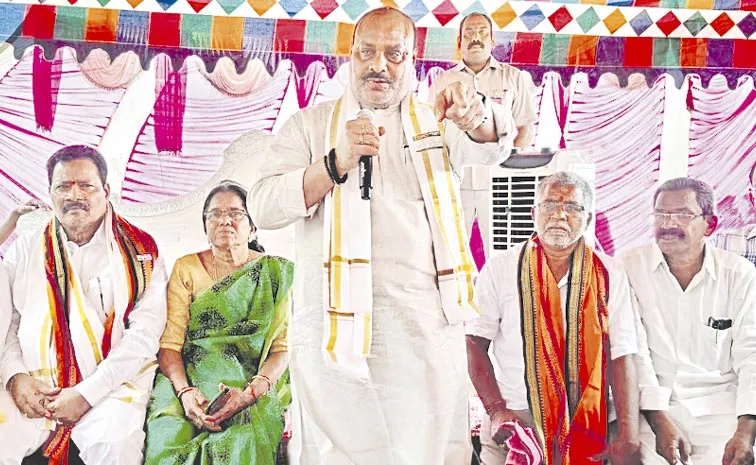 Minister Atchannaidu in Santhabommali: Andhra Pradesh