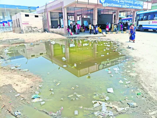 మురికికూపంగా బస్టాండ్