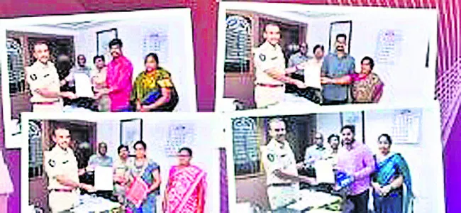 పోలీస్ శాఖలో నలుగురికి కారుణ్య నియామకాలు