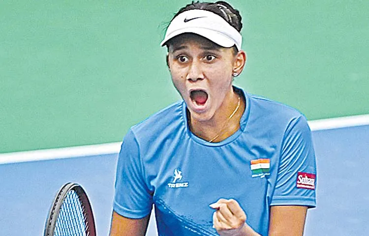 Srivalli Rashmika wins third match