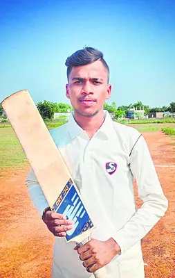 జాతీయ క్రికెట్ జట్టుకు నాగండ్ల యువకుడు