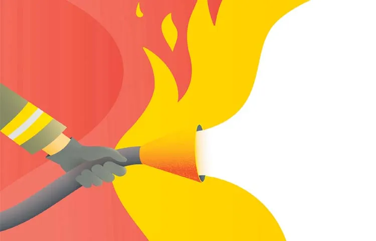 Most fire accidents are caused by careless smoking5