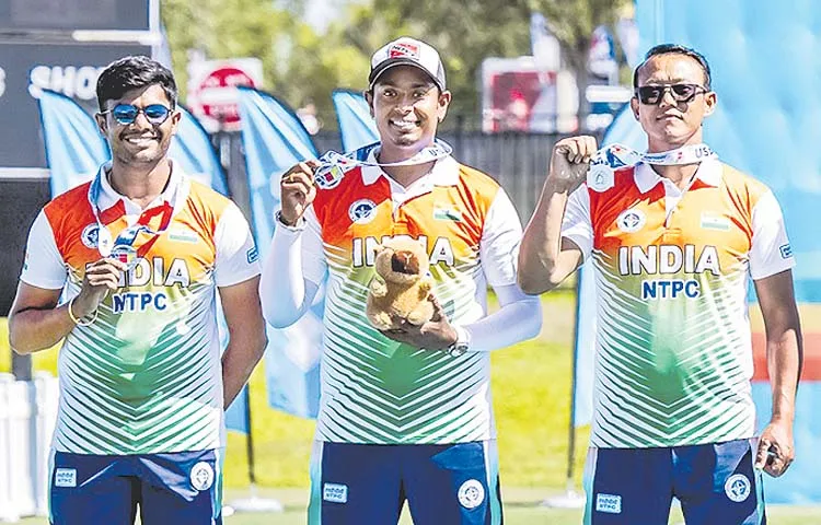 Dheeraj team wins silver medal in World Cup Archery Tournament