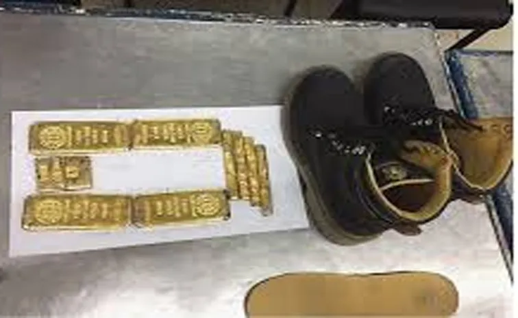 Passenger held with Rs 6.3 crore gold hidden in his shoes at Mumbai airport