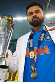 SHREYAS IYER WON ICC PLAYER OF THE MONTH AWARD FOR MARCH 20252