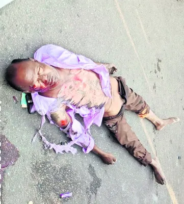 రోడ్డు ప్రమాదంలో ఒకరి మృతి
