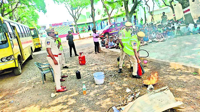 అగ్ని ప్రమాదాలపై అప్రమత్తం