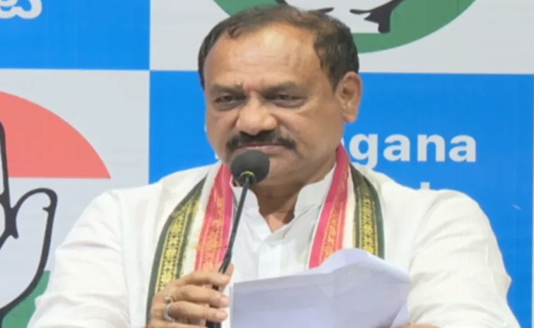 TPCC Chief Mahesh Kumar Slams BJP