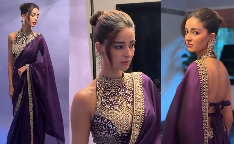 Kesari Chapter 2 Ananya Panday amzing saree Looks