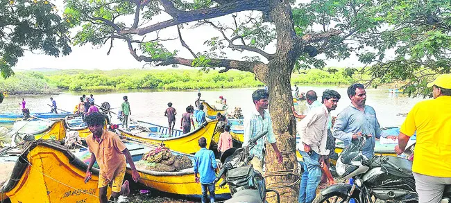 వేట నిషేధ భృతికి మత్స్యకారుల గుర్తింపు