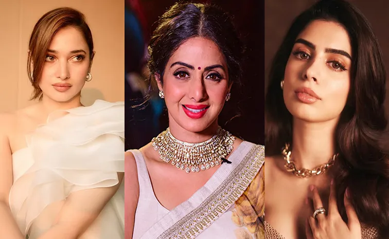 Tamannaah wants to do Sridevi Biopic, Khushi kapoor Says No Actor Can be Like Her Mother
