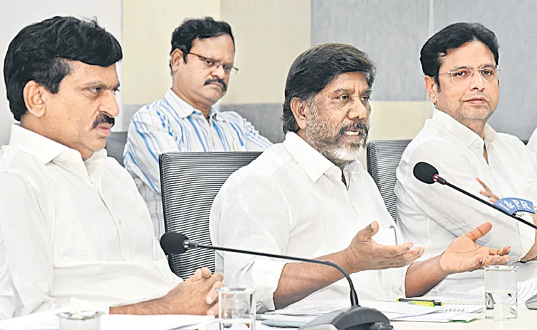 Bhatti, Ponguleti Srinivas On 400 acres of land in Kanchi Gachibowli