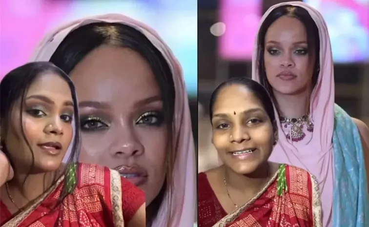Kolhapur Mehendi Artist Recreates Rihanna Look From Anant Ambani Pre-Wedding fans amazed