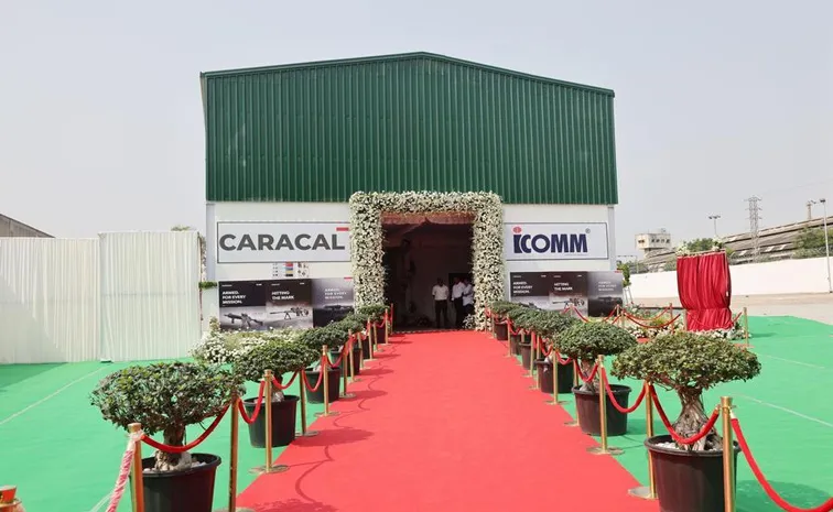 Megha arm, CARACAL open small arms manufacturing facility in Hyderabad