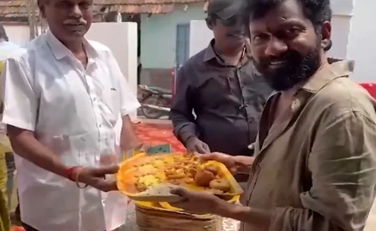 Tollywood Director Buchi Babu Sana Visits His Home Town