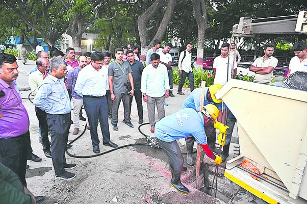 ‘సీవర్ క్రోక్’ పనితీరు పరిశీలన