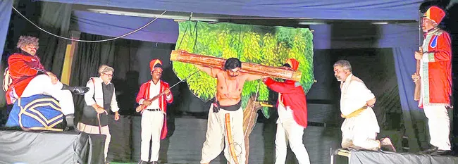 కొంతేరులో నాటిక పోటీలు ప్రారంభం