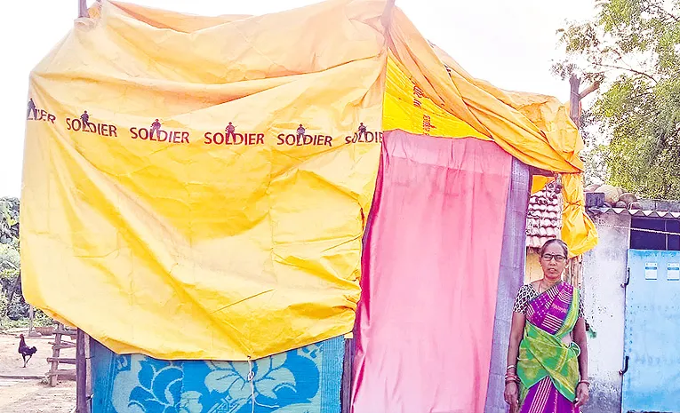 Old Woman Request to Indiramma House