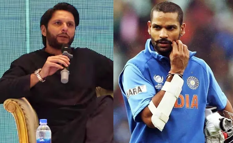 Shikhar Dhawan Loses Temper After Shahid Afridi Insults Indian Army1