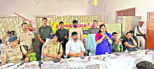 శ్రీరామనవమికి పటిష్ట ఏర్పాట్లు