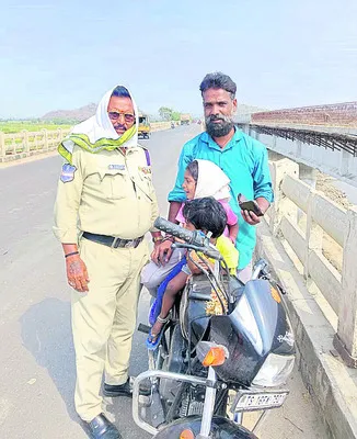 ఆత్మహత్యాయత్నం.. కాపాడిన పోలీస్‌