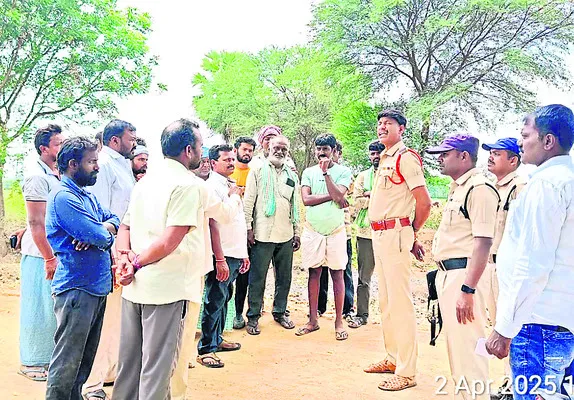 రైతుల మధ్య సాగునీటి గొడవ