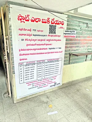స్లాట్ రిజిస్ట్రేషన్