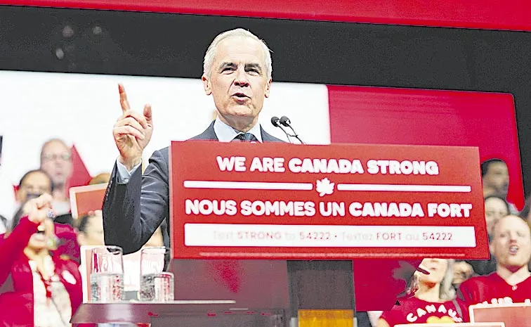 Liberal Party Mark Carney wins election in Canada