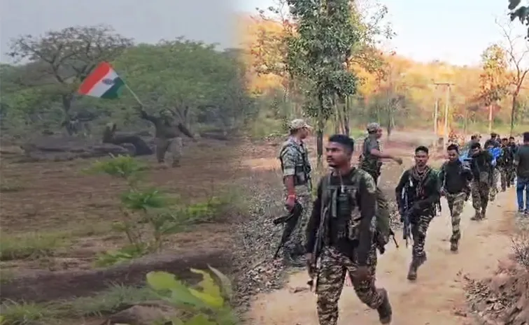 Operation Kagar: CRPF Success Hoisting National Flag On Karreguttalu