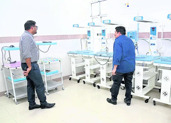 నవజాత శిశు కేంద్రం ప్రారంభానికి చర్యలు