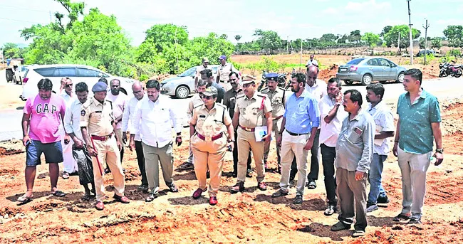 శ్రీరామనవమి ఏర్పాట్ల పరిశీలన