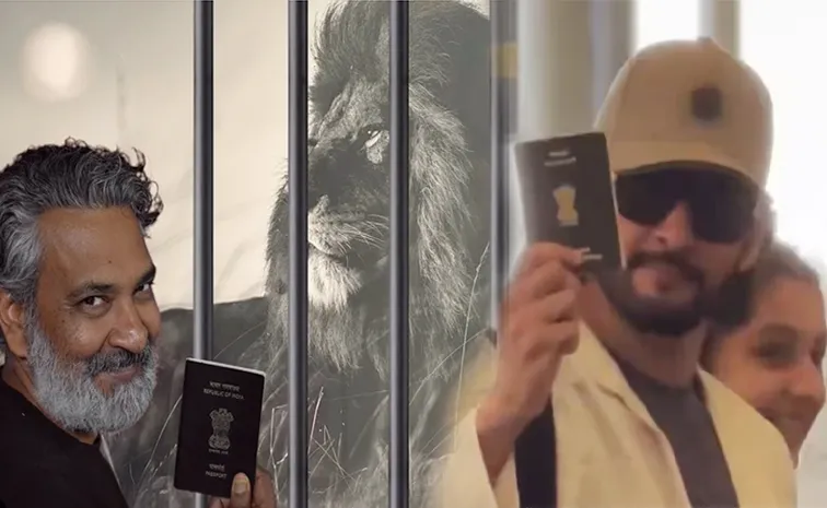SSMB29: Mahesh Babu Shows His Passport as he Takes Break