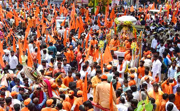 Sri Rama Navami Shobha Yatra Security Tightened in West Bengal