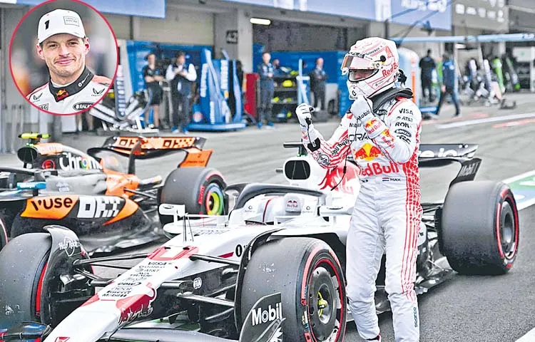 Max Verstappen takes pole position at the Japanese Grand Prix