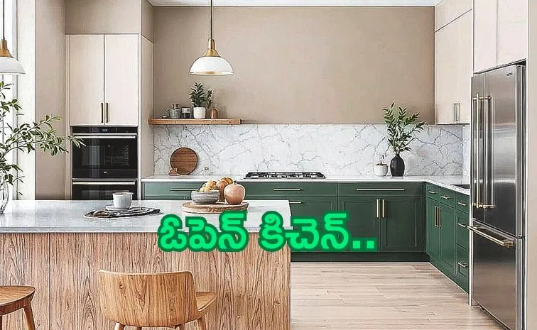 Open plan kitchen new trend in modern homes